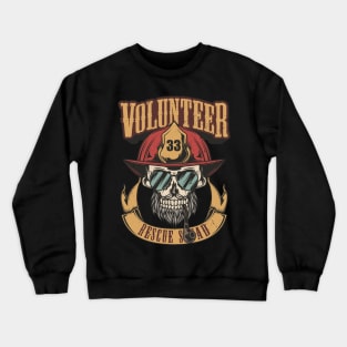 Volunteer Rescue Squad Crewneck Sweatshirt